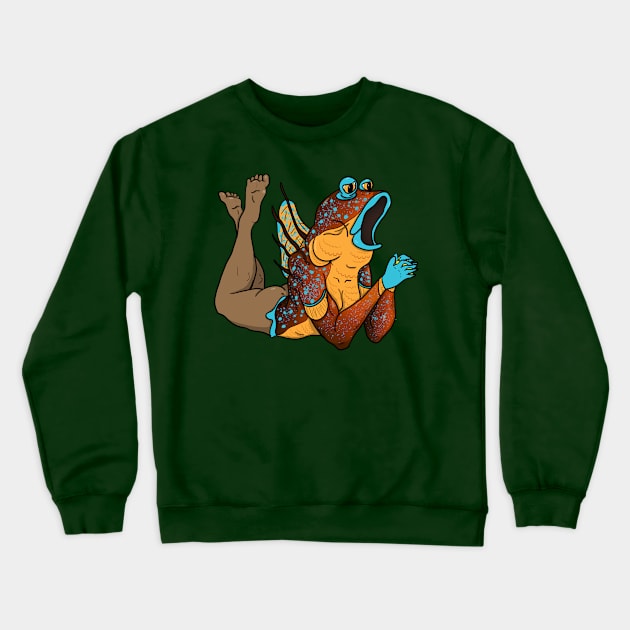 Wrong Half Mud Skipper Crewneck Sweatshirt by GeekVisionProductions